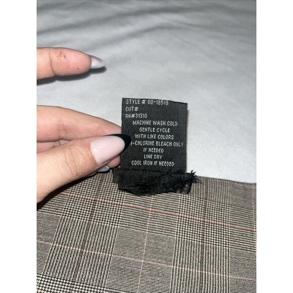 Y2K Juniors Sz 13 Micro Mini Plaid School Girl Skirt - Picture 8 of 13